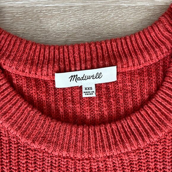 Madewell Red Sweater - Size XXS - Picture 3 of 3